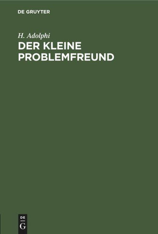 Der kleine Problemfreund