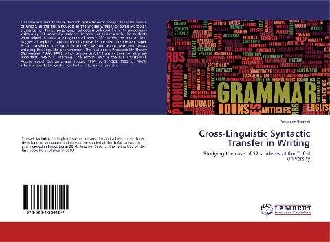 Cross-Linguistic Syntactic Transfer in Writing