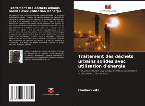 Traitement des déchets urbains solides avec utilisation d'énergie