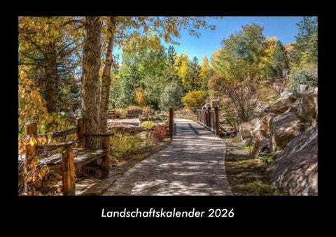 Landschaftskalender 2026 Fotokalender DIN A3