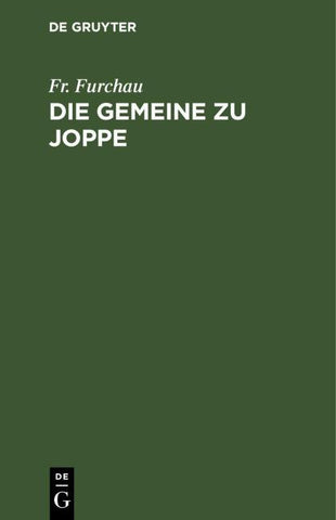 Die Gemeine zu Joppe
