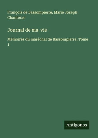 Journal de ma  vie