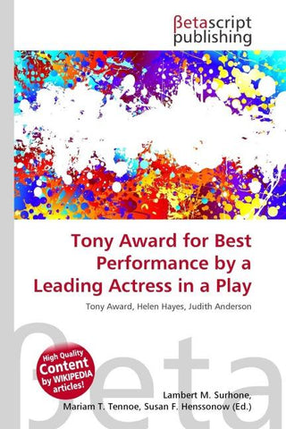 Tony Award for Best Performance by a Leading Actress in a Play