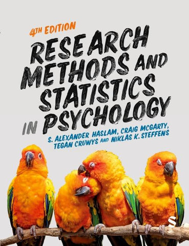Research Methods and Statistics in Psychology
