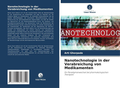 Nanotechnologie in der Verabreichung von Medikamenten