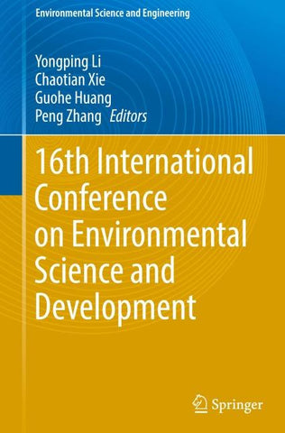 16th International Conference on Environmental Science and Development