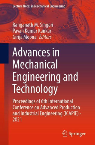 Advances in Mechanical Engineering and Technology