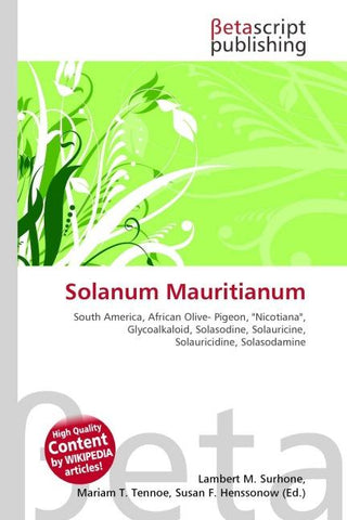 Solanum Mauritianum