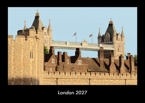 London 2027 Fotokalender DIN A3