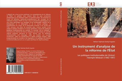 Un instrument d''analyse de la réforme de l''État