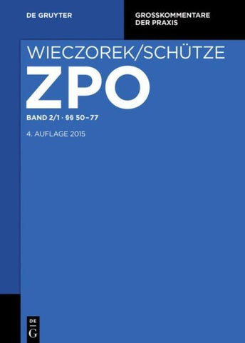 Zivilprozessordnung und Nebengesetze / §§ 50-77