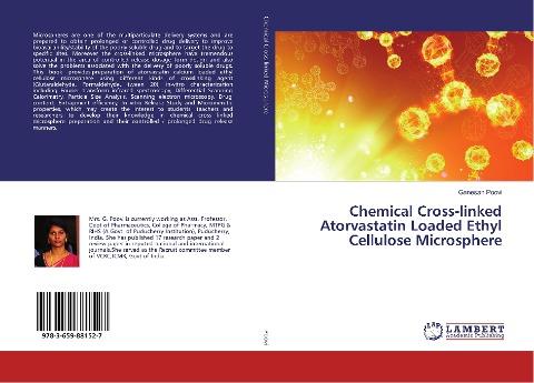 Chemical Cross-linked Atorvastatin Loaded Ethyl Cellulose Microsphere
