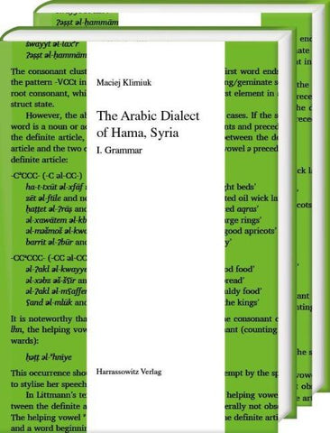 The Arabic Dialect of Hama, Syria