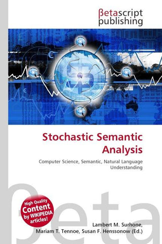 Stochastic Semantic Analysis