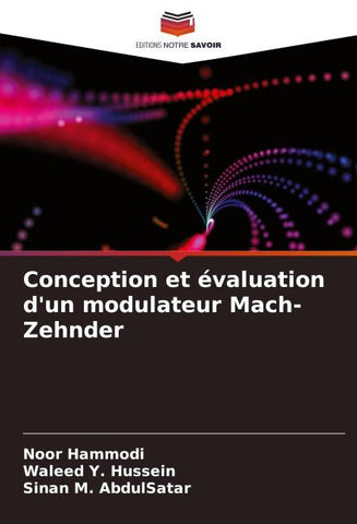 Conception et évaluation d'un modulateur Mach-Zehnder