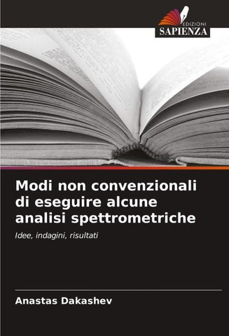 Modi non convenzionali di eseguire alcune analisi spettrometriche