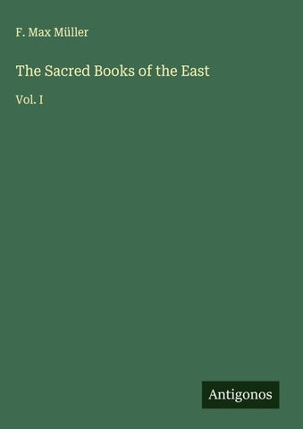The Sacred Books of the East