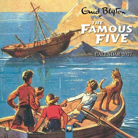 Enid Blyton: The Famous Five – Fünf Freunde 2027 – Original Flame Tree Publishing-Kalender [Kalender]