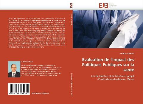 Evaluation de l'impact des Politiques Publiques sur la santé