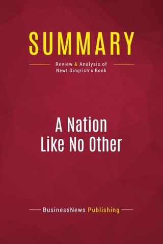 Summary: A Nation Like No Other