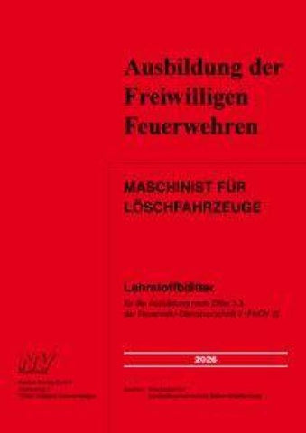 Maschinist für Löschfahrzeuge