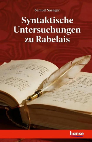 Syntaktische Untersuchungen zu Rabelais