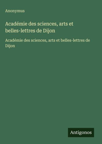 Académie des sciences, arts et belles-lettres de Dijon