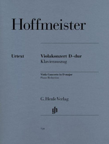 Franz Anton Hoffmeister - Violakonzert D-dur
