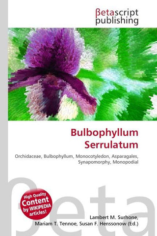 Bulbophyllum Serrulatum