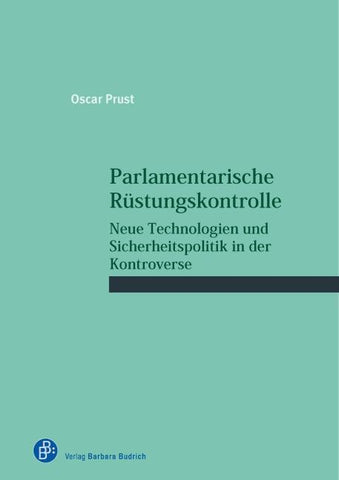 Parlamentarische Rüstungskontrolle