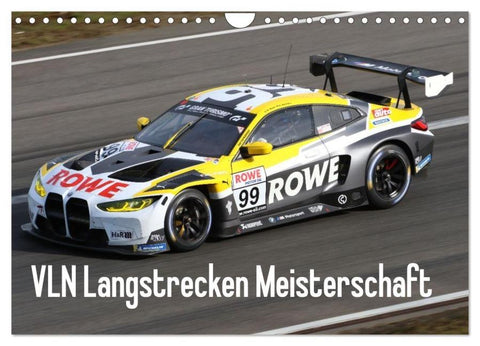 VLN Langstrecken Meisterschaft (Wandkalender 2026 DIN A4 quer), CALVENDO Monatskalender