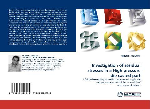 Investigation of residual stresses in a High pressure die casted part