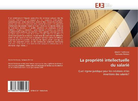 La propriété intellectuelle du salarié