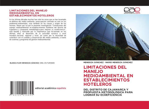 LIMITACIONES DEL MANEJO MEDIOAMBIENTAL EN ESTABLECIMIENTOS HOTELEROS