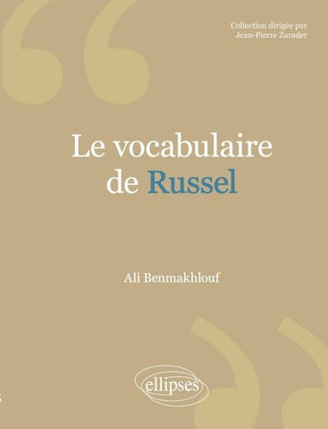 vocabulaire de Russel (Le)