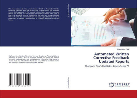 Automated Written Corrective Feedback Updated Reports
