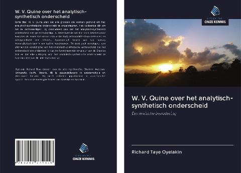 W. V. Quine over het analytisch-synthetisch onderscheid
