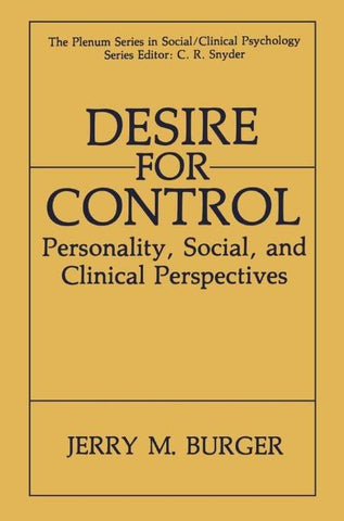 Desire for Control