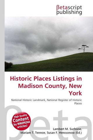 Historic Places Listings in Madison County, New York