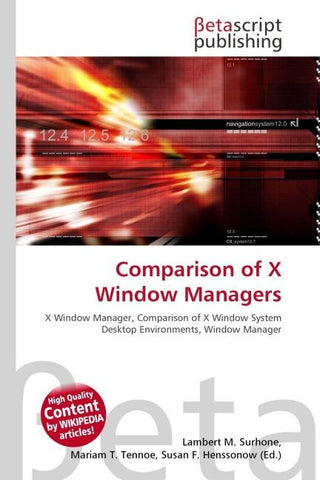 Comparison of X Window Managers