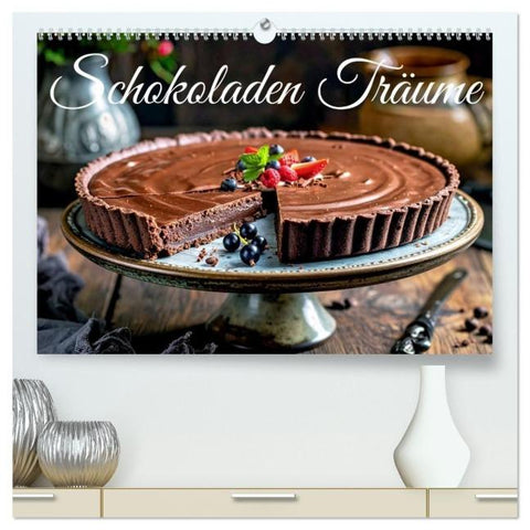 Schokoladen Träume (hochwertiger Premium Wandkalender 2027 DIN A2 quer), Kunstdruck in Hochglanz