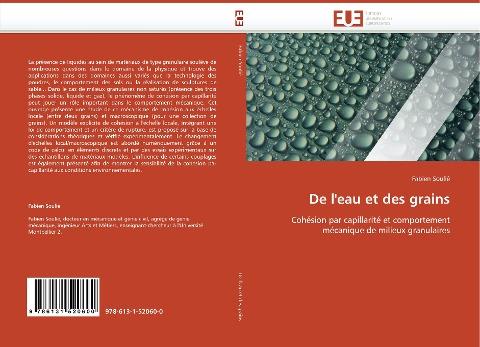 De l''eau et des grains