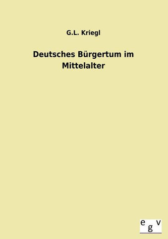 Deutsches Bürgertum im Mittelalter