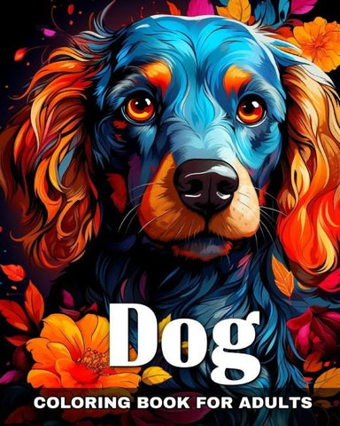 Dog Coloring Book for Adults