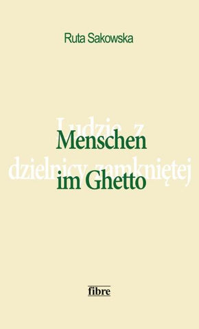 Menschen im Ghetto