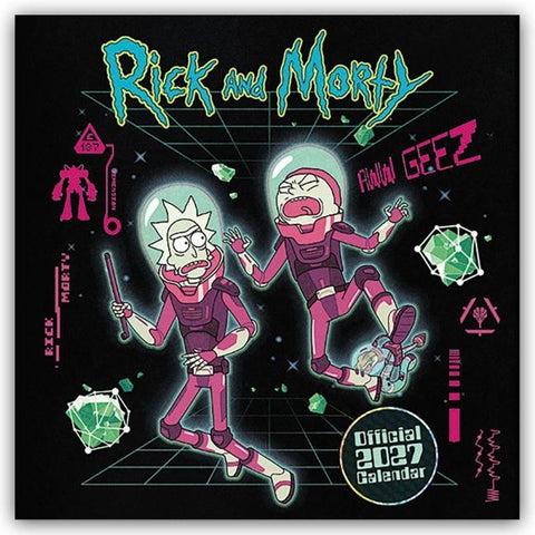 Rick and Morty – Offizieller Kalender 2027 – Wandkalender