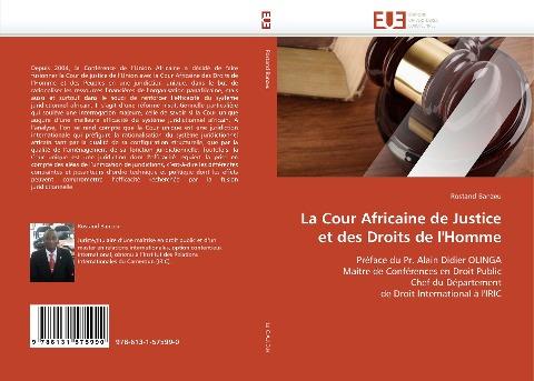 La Cour Africaine de Justice et des Droits de l''Homme