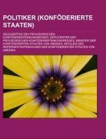 Politiker (Konföderierte Staaten)