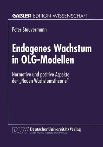 Endogenes Wachstum in OLG-Modellen