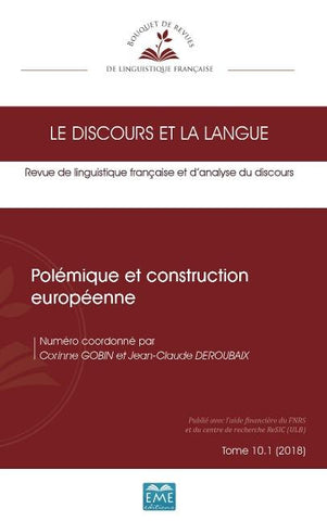 Polémique et construction européenne